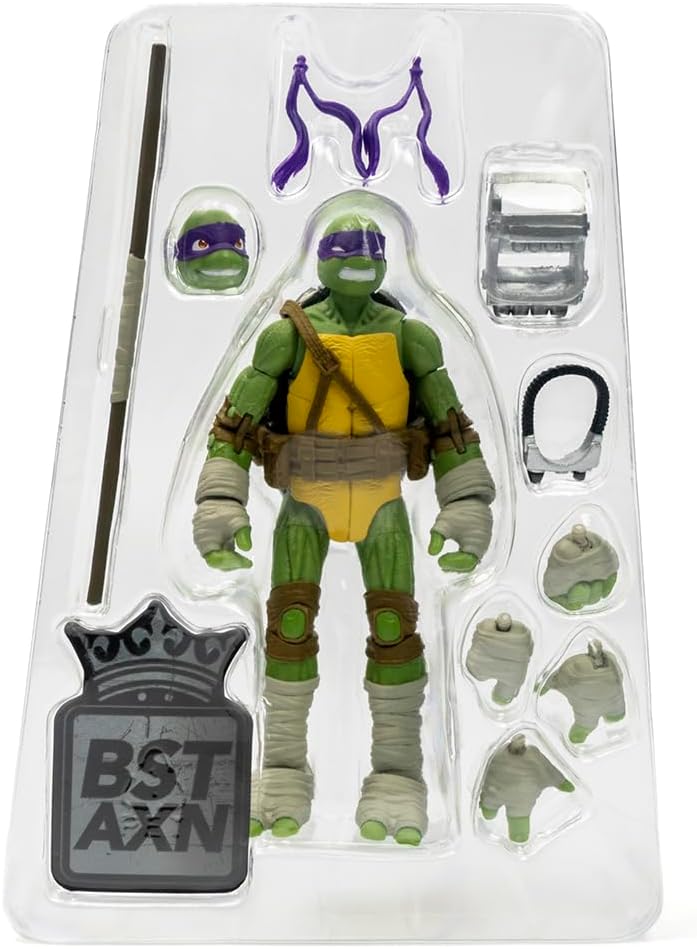 Teenage Mutant Ninja Turtles BST AXN Donatello IDW Inspired Comic Heroes 5-inch Action Figure