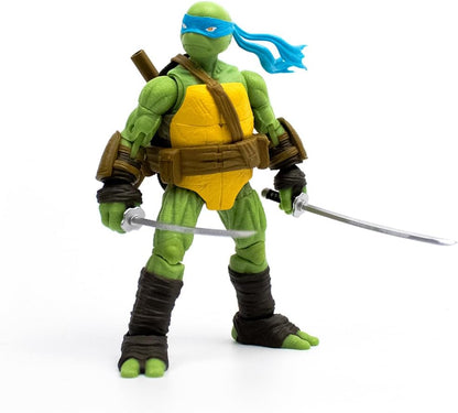 Teenage Mutant Ninja Turtles BST AXN Leonardo IDW Inspired Comic Heroes 5-inch Action Figure