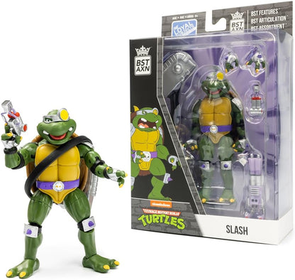 The Loyal Subjects Teenage Mutant Ninja Turtles Slash BST AXN 5-inch Action Figure with Accessories