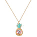 Disney Lilo & Stitch Floating Stones Necklace NH00923YRKL-16