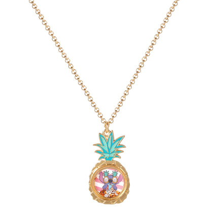 Disney Lilo & Stitch Floating Stones Necklace NH00923YRKL-16