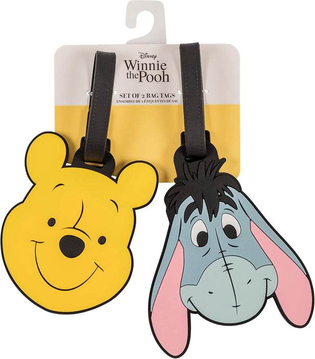 Peers Hardy - Disney Winnie The Pooh 2 Piece Luggage Tag Set