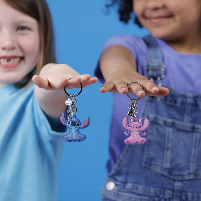 STITCH AND ANGEL KEYCHAIN SET
