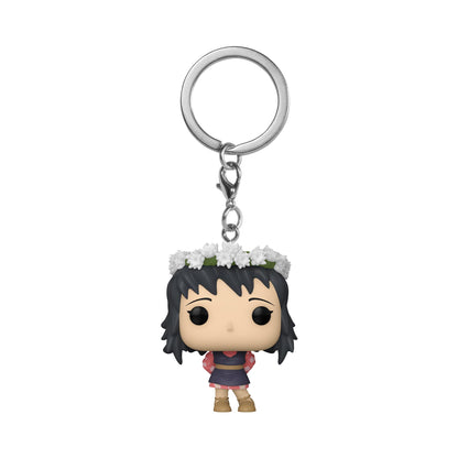 Funko POP! Keychain: Demon Slayer - Makomo - (Flower Headdress) - Collectable Vinyl Mini Figure Novelty Keyring - Stocking Filler - Gift Idea - Official Merchandise - Anime Fans - Minifigure