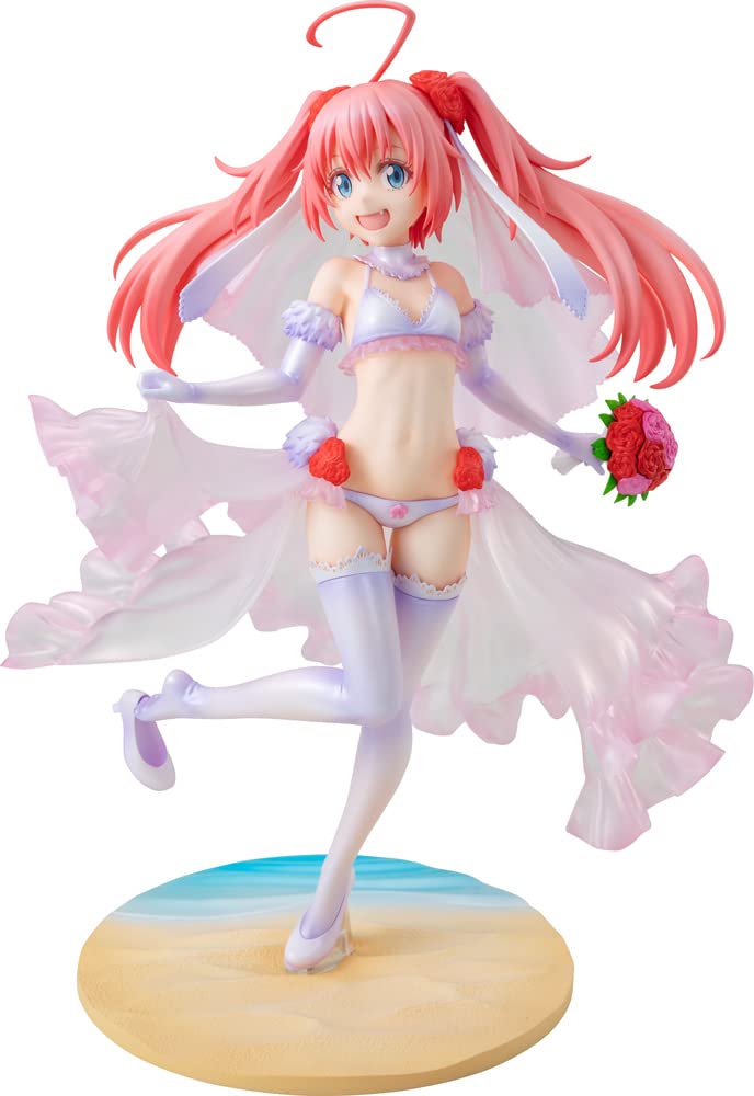 Kadokawa That Time I Got Reincarnated as a Slime statuette PVC 1/7 Milim Nava: Wedding Bikini Ver. 25 cm