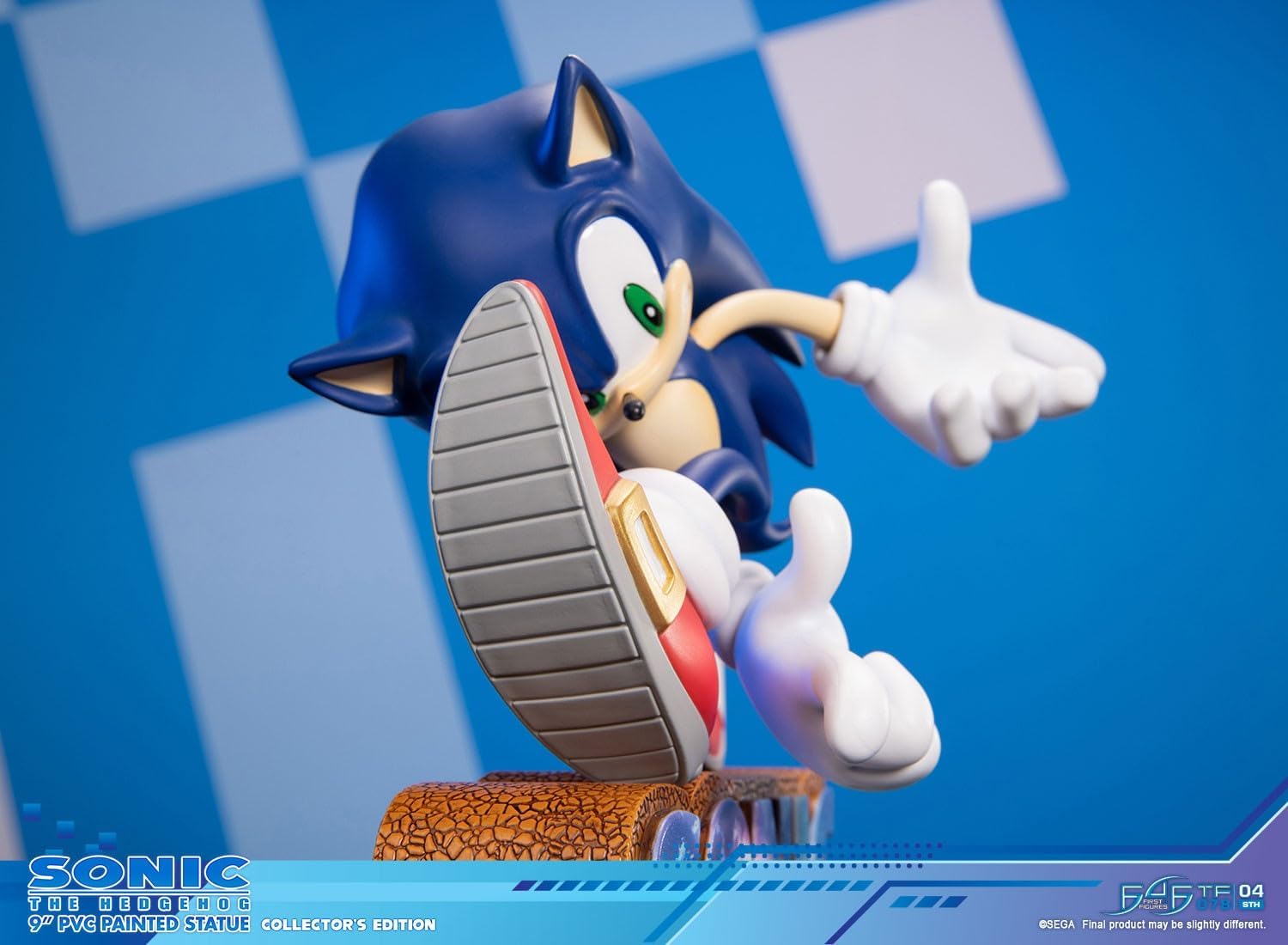 First4Figures SNADCO Sonic The Hedgehog PVC Figurine, Black