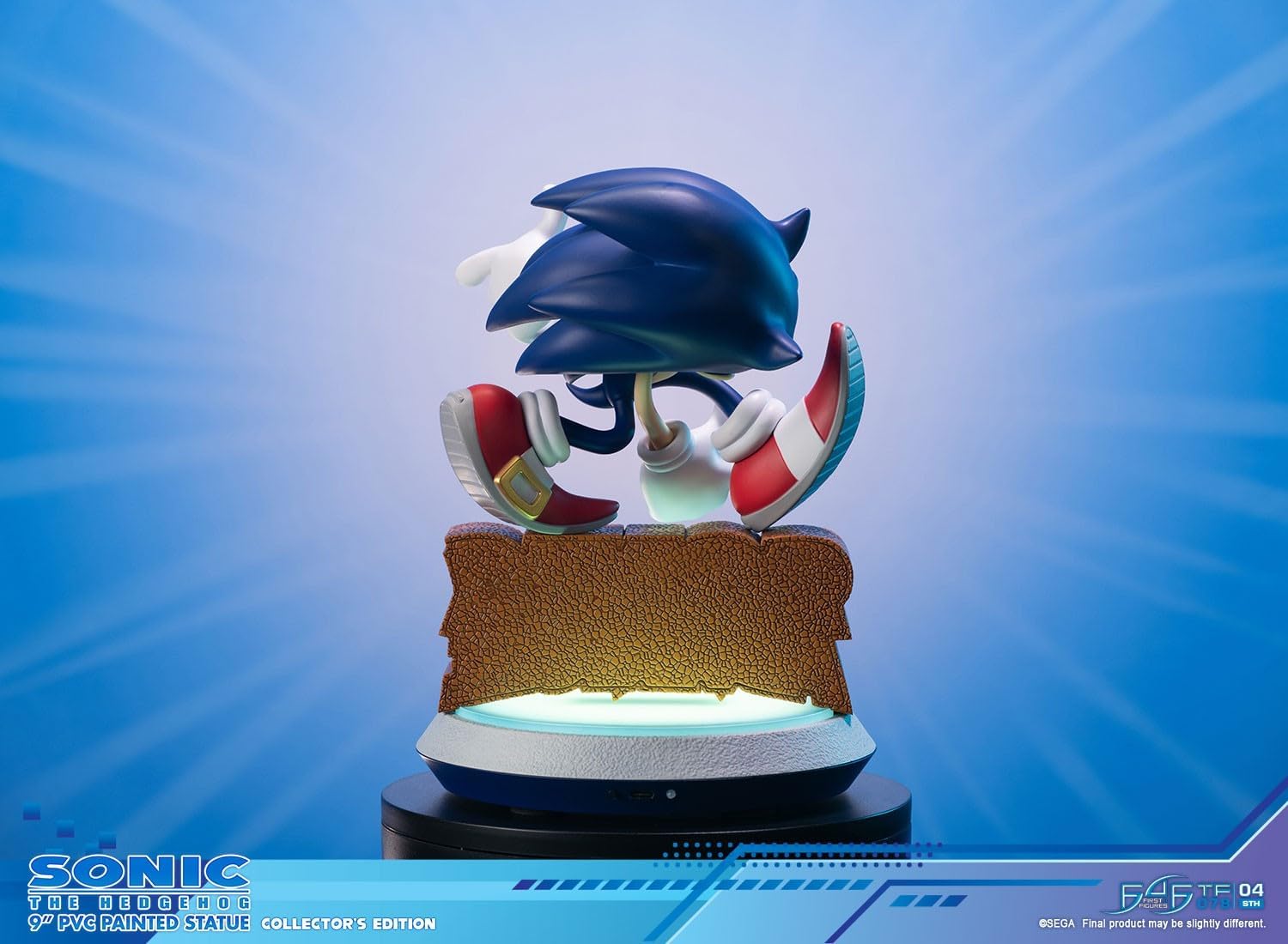 First4Figures SNADCO Sonic The Hedgehog PVC Figurine, Black