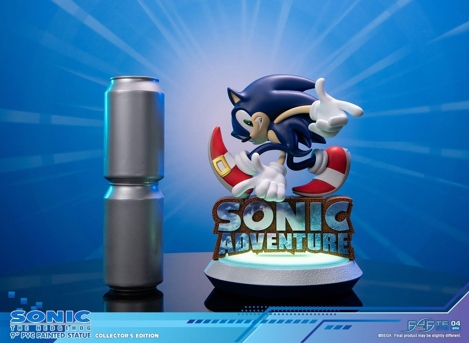 First4Figures SNADCO Sonic The Hedgehog PVC Figurine, Black