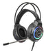 Manhattan RGB LED Over-Ear USB Gaming Headset Wired