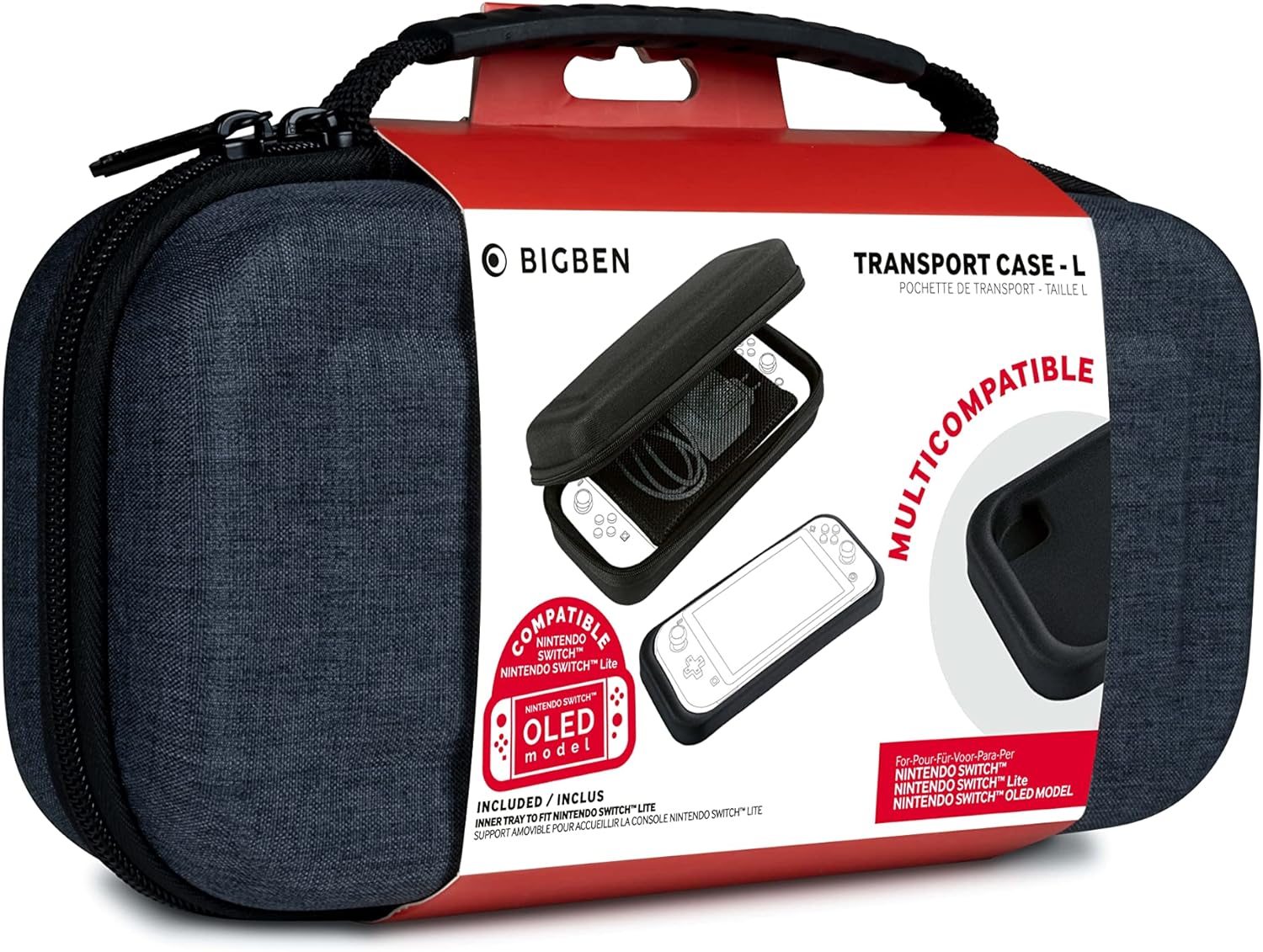 Bigben Interactive Protective Case Grey (Switch)