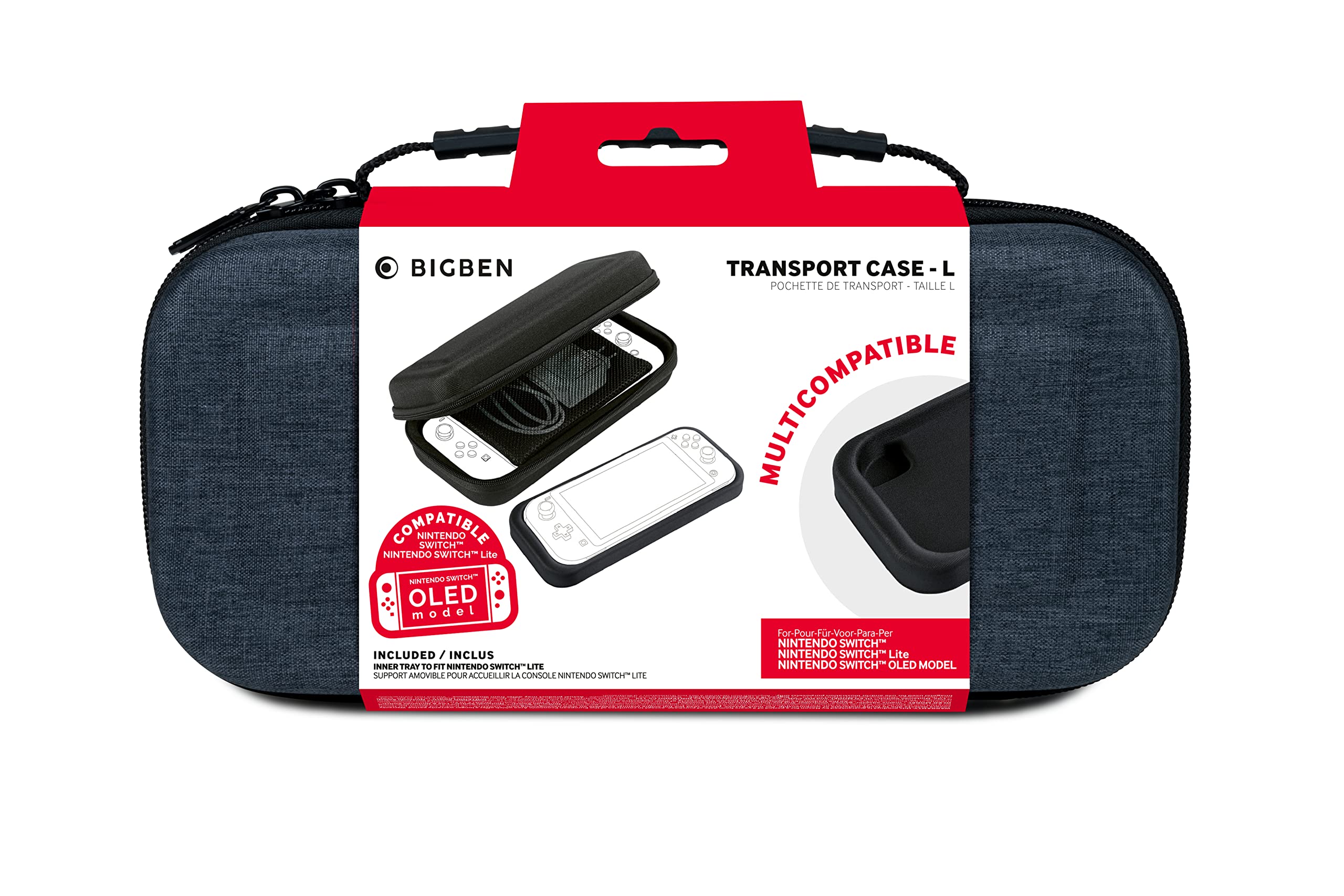 Bigben Interactive Protective Case Grey (Switch)