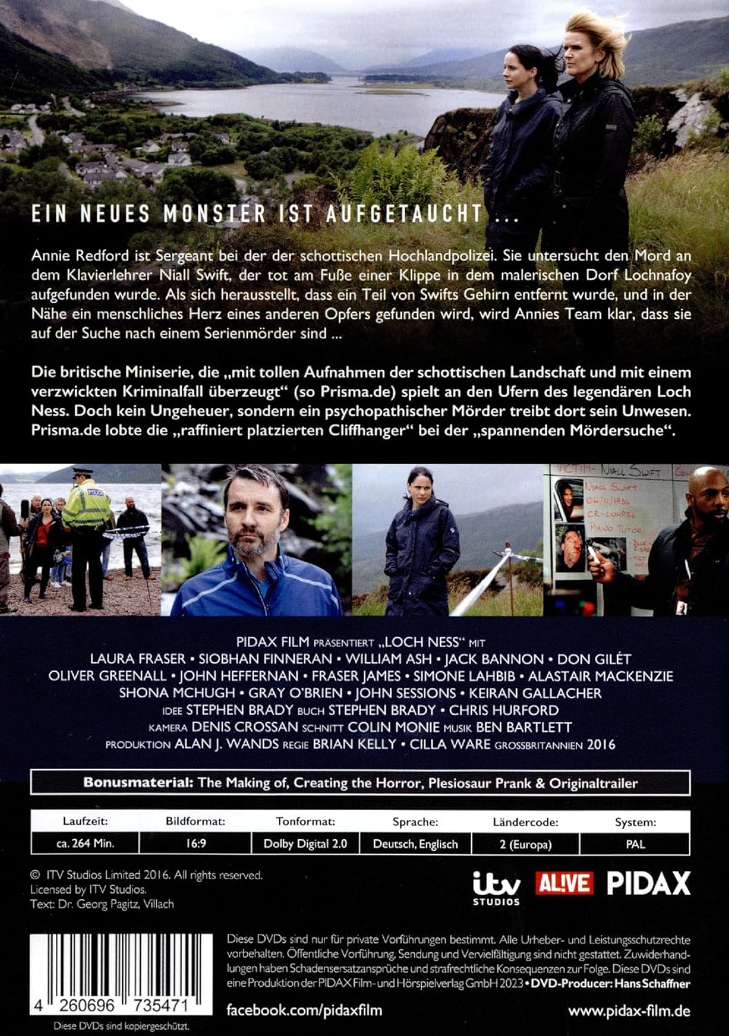 Loch Ness / Die komplette 6-teilige Krimiserie im Stil von „Broadchurch“