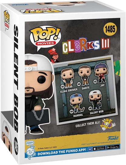 Funko POP! Movies: Clerks 3 - Silent Bob - Collectable Vinyl Figure - Gift Idea - Official Merchandise - Toys for Kids & Adults - Movies Fans - Model Figure for Collectors and Display