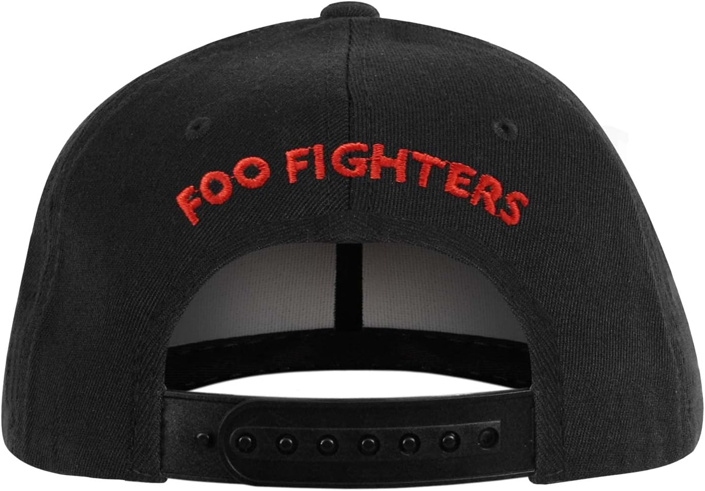 Foo Fighters Men's Red Circle Logo Baseball Cap Black