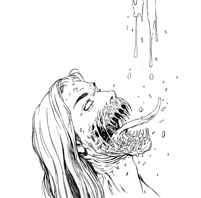 The Official Cannibal Corpse Colouring Book