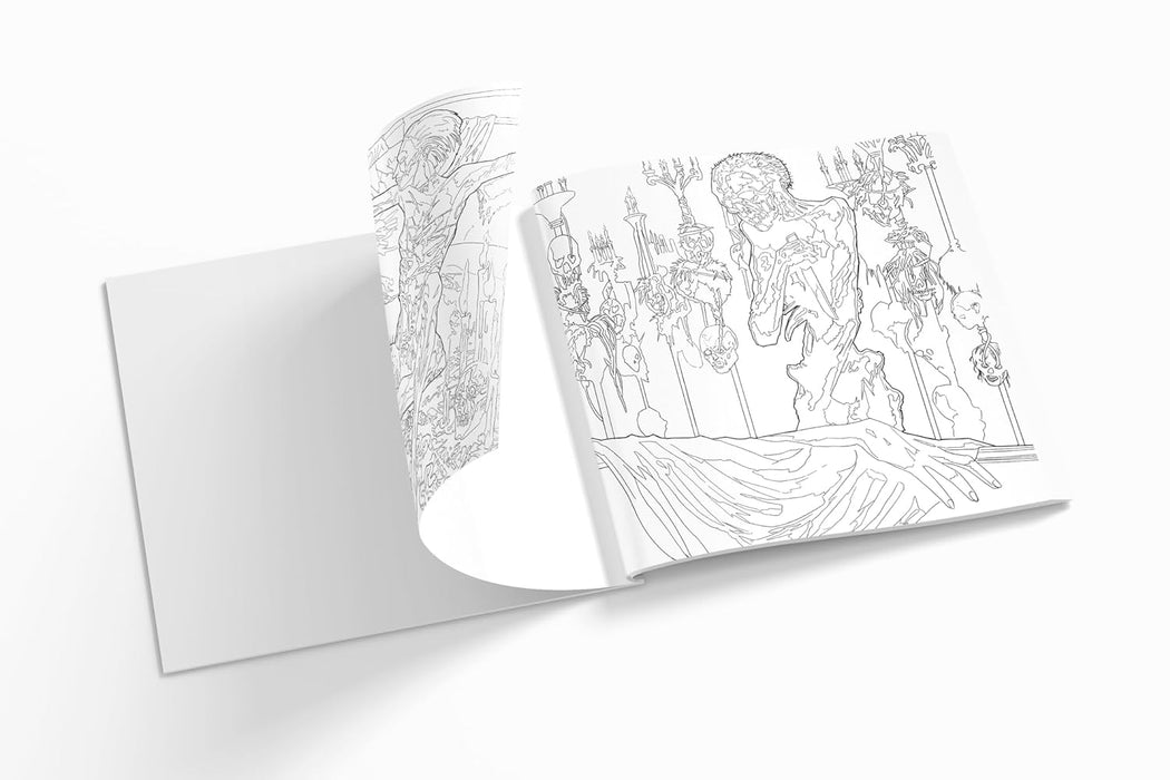 The Official Cannibal Corpse Colouring Book