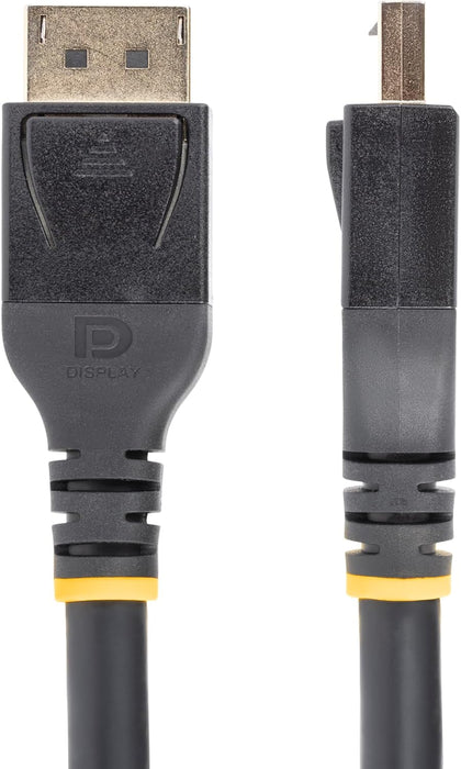 StarTech.com 33ft (10m) VESA-Certified Active DisplayPort 1.4 Cable, DP8K DisplayPort Cable w/HBR3, HDR10, MST, DSC 1.2, HDCP 2.2, 8K 60Hz, 4K 120Hz - DP 1.4 Cable M/M (DP14A-10M-DP-CABLE
