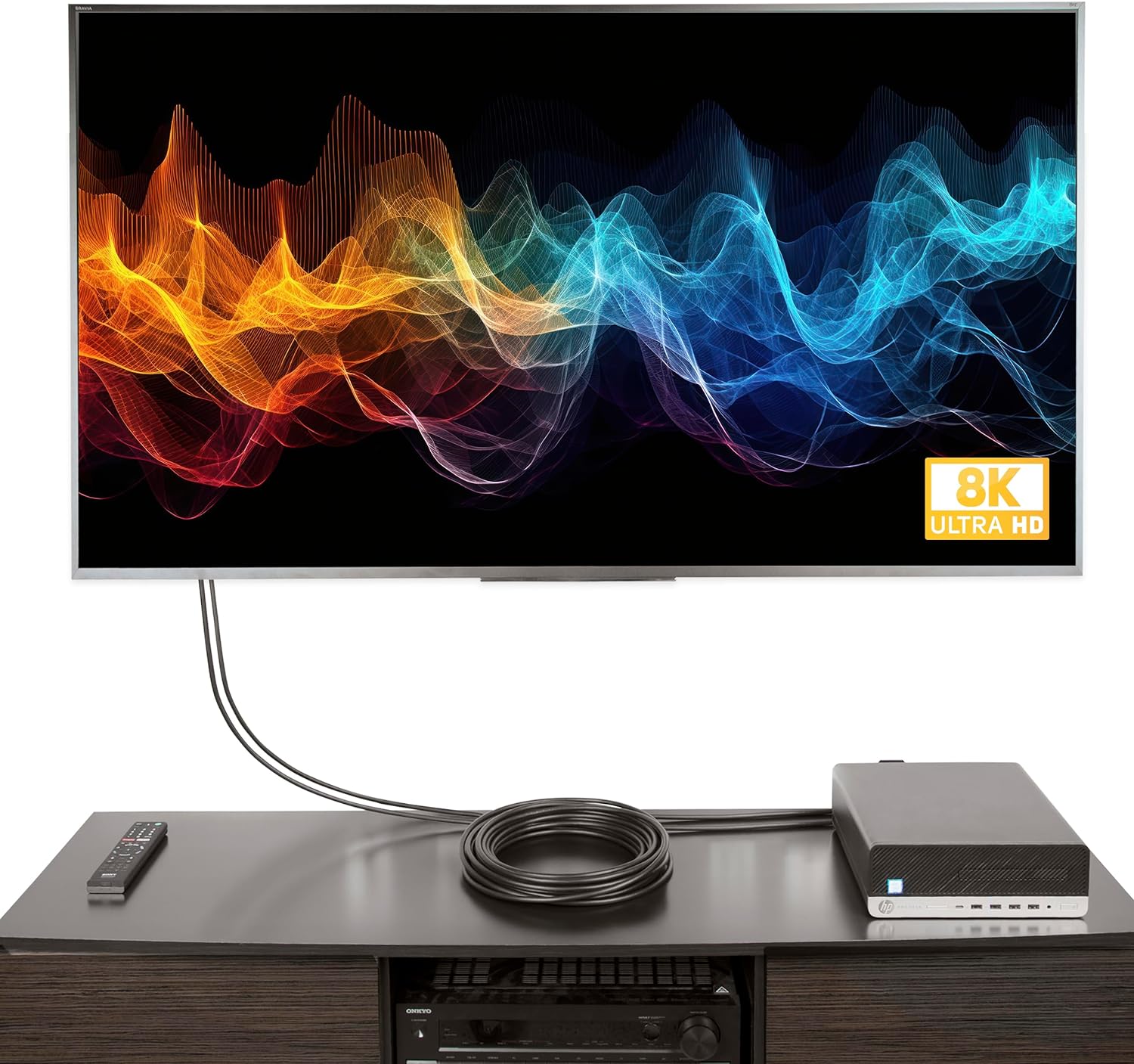 StarTech.com 50ft (15m) VESA-Certified Active DisplayPort 1.4 Cable, DP8K DisplayPort Cable w/HBR3, HDR10, MST, DSC 1.2, HDCP 2.2, 8K 60Hz, 4K 120Hz - DP 1.4 Cable M/M (DP14A-15M-DP-CABLE