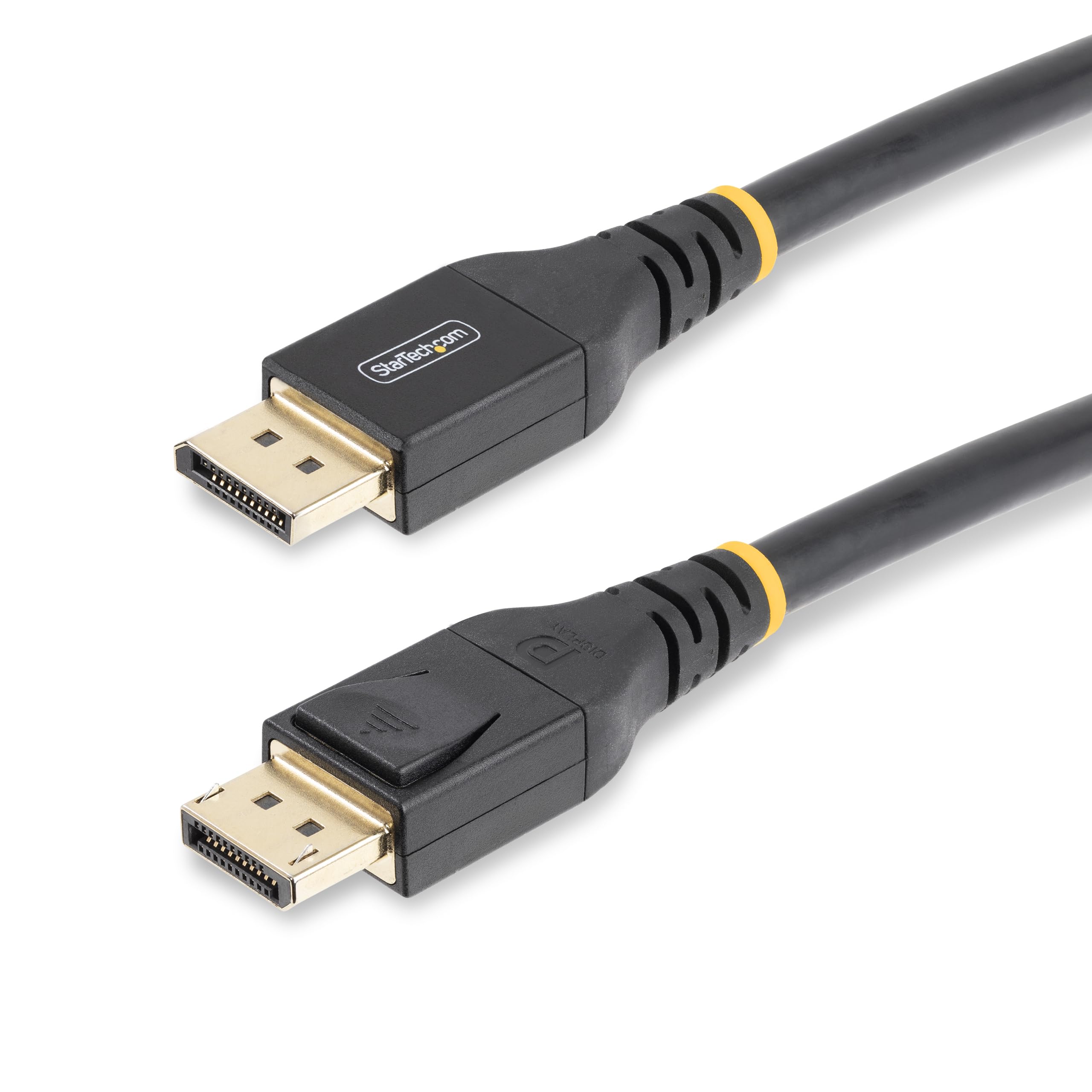 StarTech.com 50ft (15m) VESA-Certified Active DisplayPort 1.4 Cable, DP8K DisplayPort Cable w/HBR3, HDR10, MST, DSC 1.2, HDCP 2.2, 8K 60Hz, 4K 120Hz - DP 1.4 Cable M/M (DP14A-15M-DP-CABLE