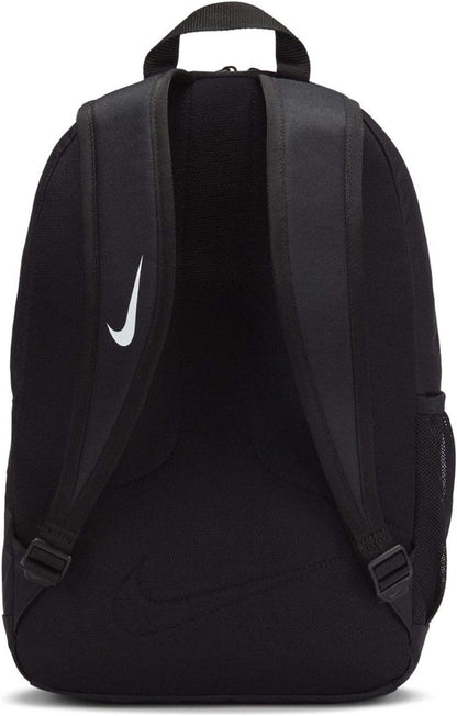 NIKE Unisex Academy Team Sports backpack (pack of 1) 22 Long Black/Black/White