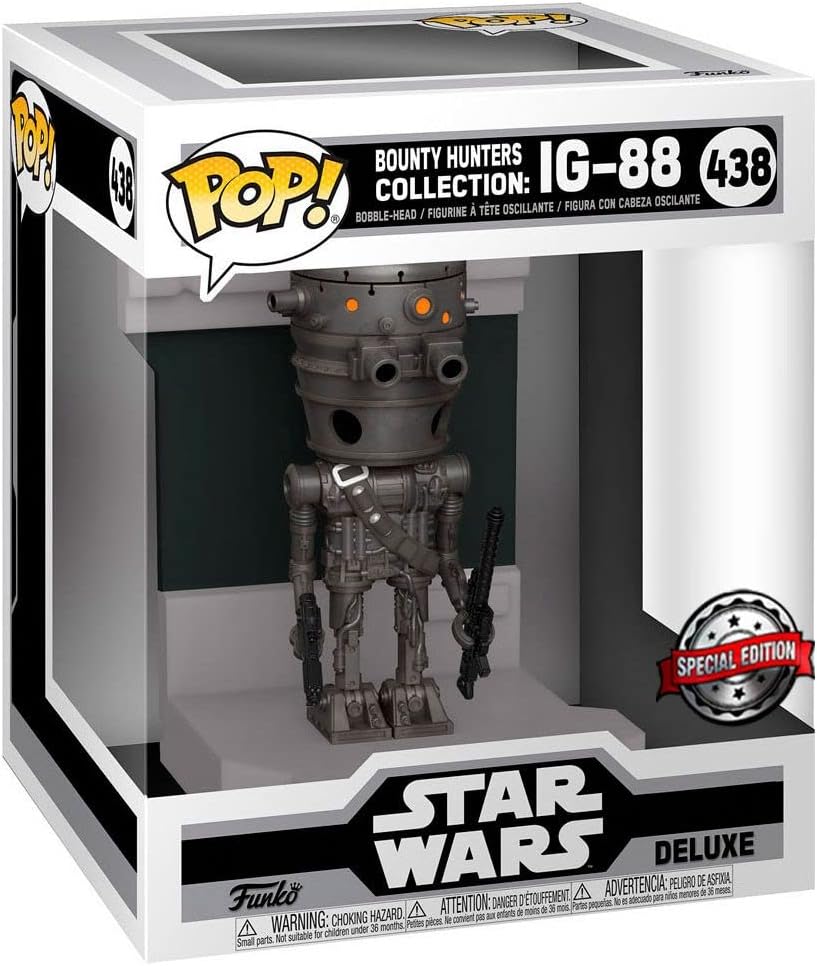 Funko Pop! Star Wars Deluxe: Bounty Hunters Collection - IG-88
