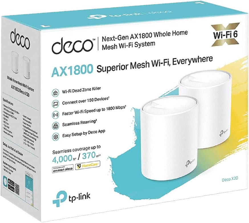 TP-Link Access Point Deco X20(2-pack) X20(2pack