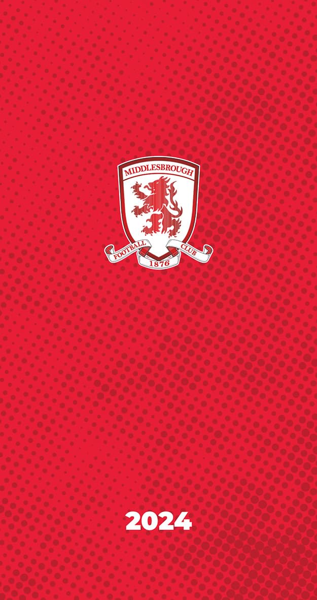 The Official Middlesbrough FC Pocket Diary 2024