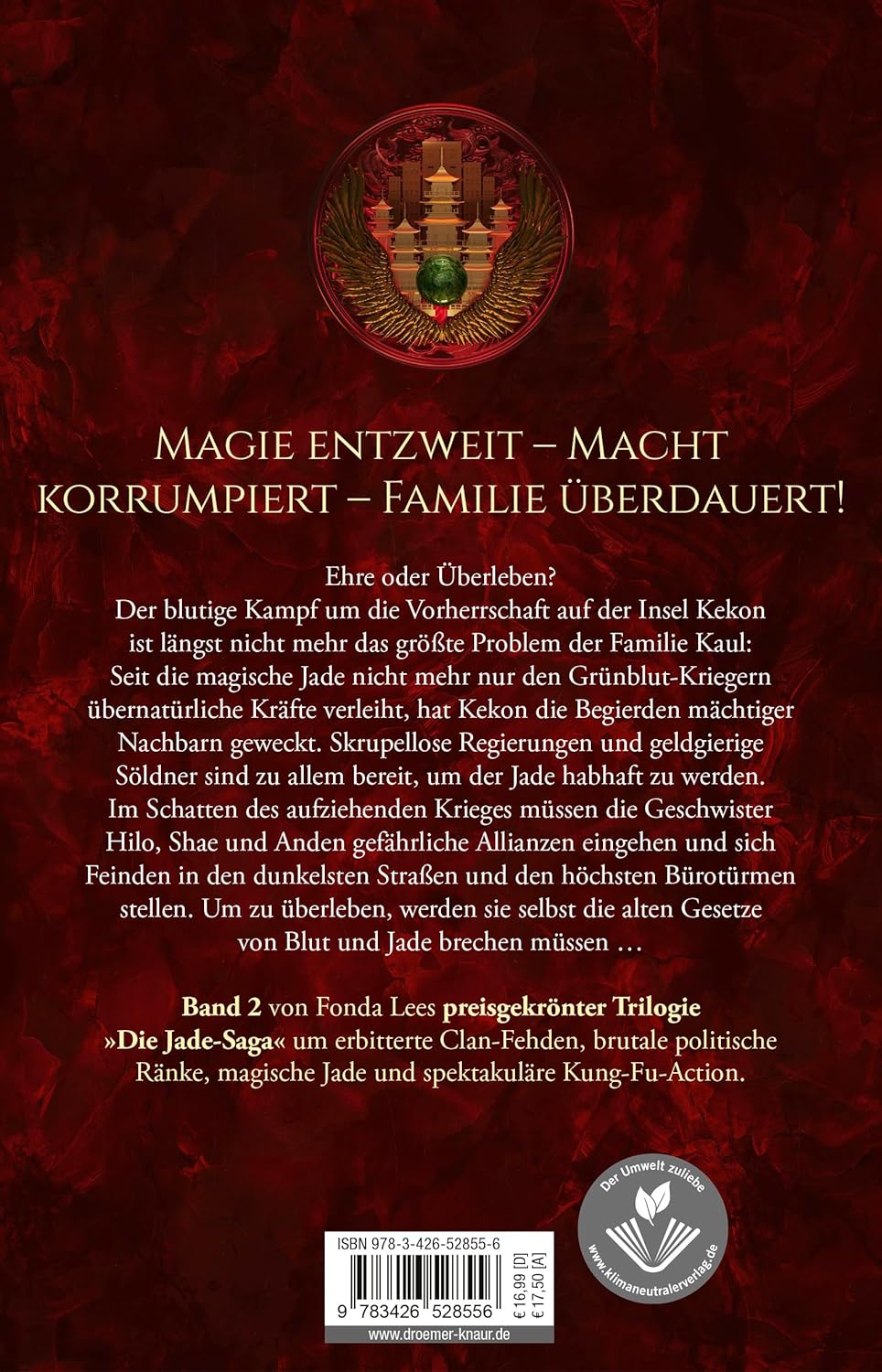 Jade War - Magie ist Macht: Roman | »Die Jade-Saga ist die beste Fantasy-Reihe, die ich in diesem Jahrzehnt gelesen habe.« S. A. Chakraborty