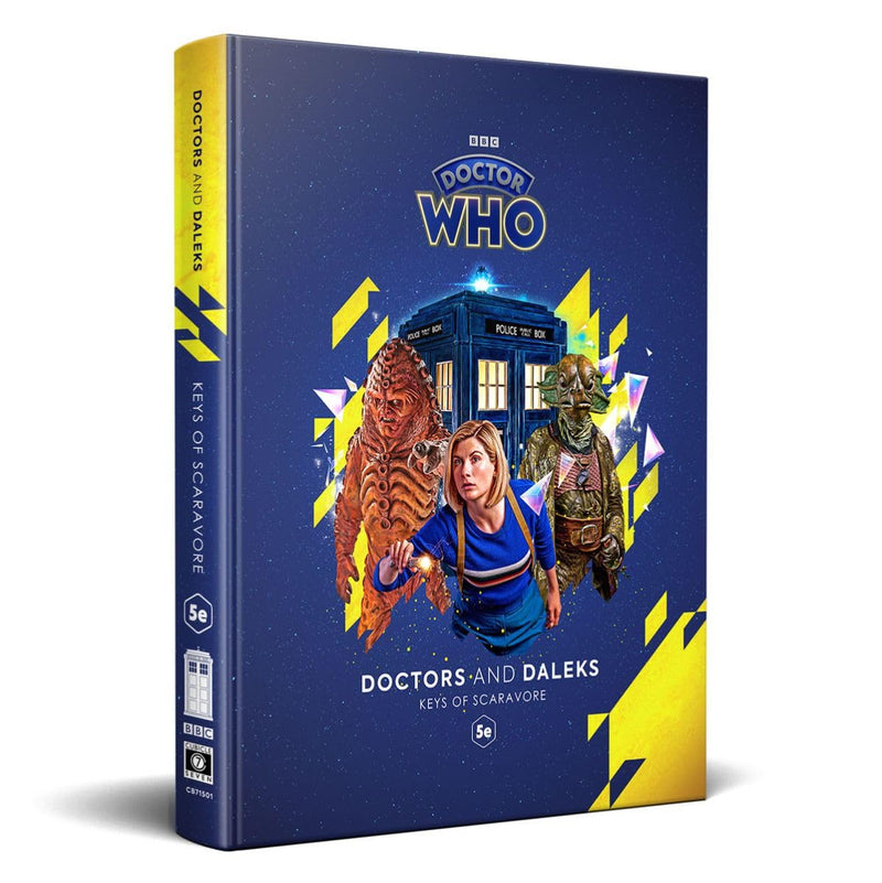 DOCTORS & DALEKS RPG KEYS OF SCARAVORE HC