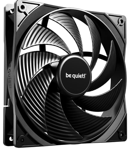be quiet! Pure Wings 3 140mm Quiet PWM High-Speed Case Fan | Speed-regulating Closed Loop Motor| Extraordinary Air Pressure | BL109