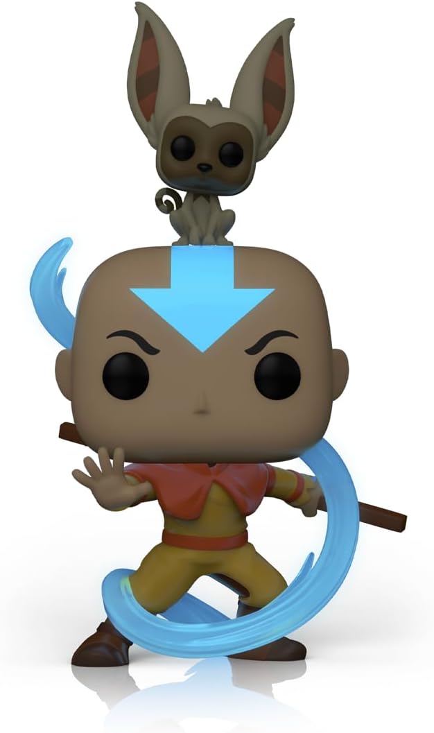 Funko Pop! & Tee: Avatar - Element Bending - (XL) - Avatar: The Last Airbender - T-Shirt - Kleidung mit Vinyl-Sammelfigur - Geschenkidee - Spielzeug und Kurzärmeliges Top Für Erwachsene Männer