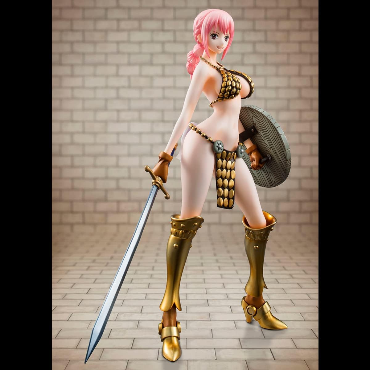 Megahouse ONE PIECE - Statue PVC P.O.P S.A - Gladiator Rebecca