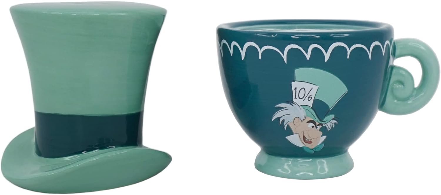 Disney - Salt And Pepper Shakers - Alice In Wonderland (Saltdc01)