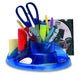 Fellowes Desk Organizer, Clear/Blue