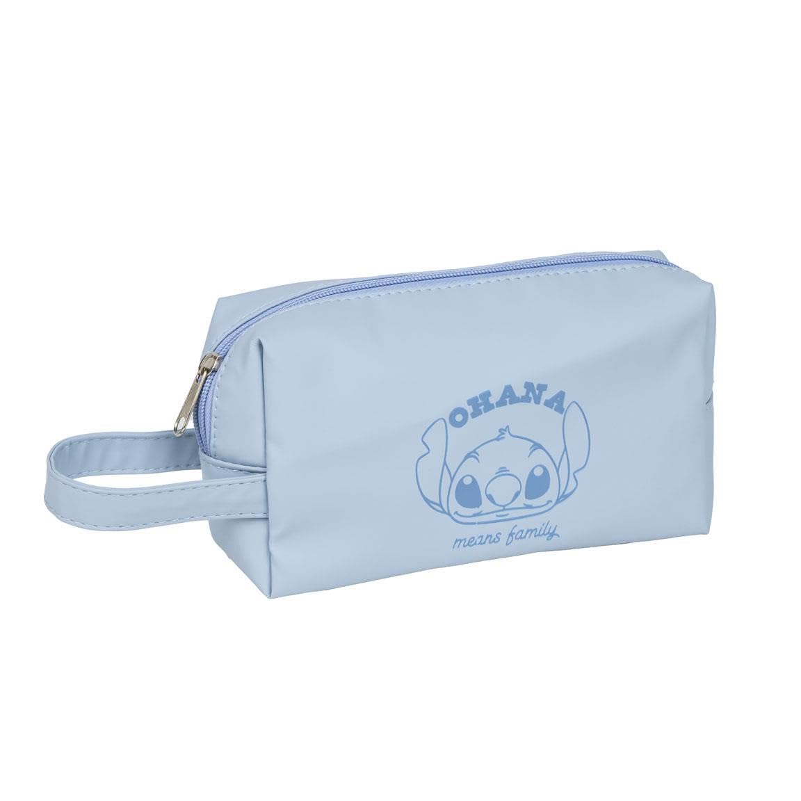 Stitch Travel Toiletry Bag - Blue - Large Storage Capacity - Zip Closure - Stitch and Ohana Print - Original Product Designed in Spain, Blue, Carry-On 20-Inch, Travel Toiletry Bag