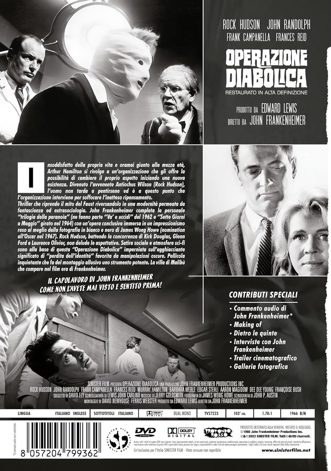 Operazione Diabolica, Restaurato in Hd