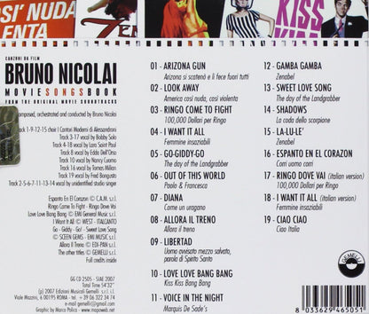 Bruno Nicolai Movie Songs Book