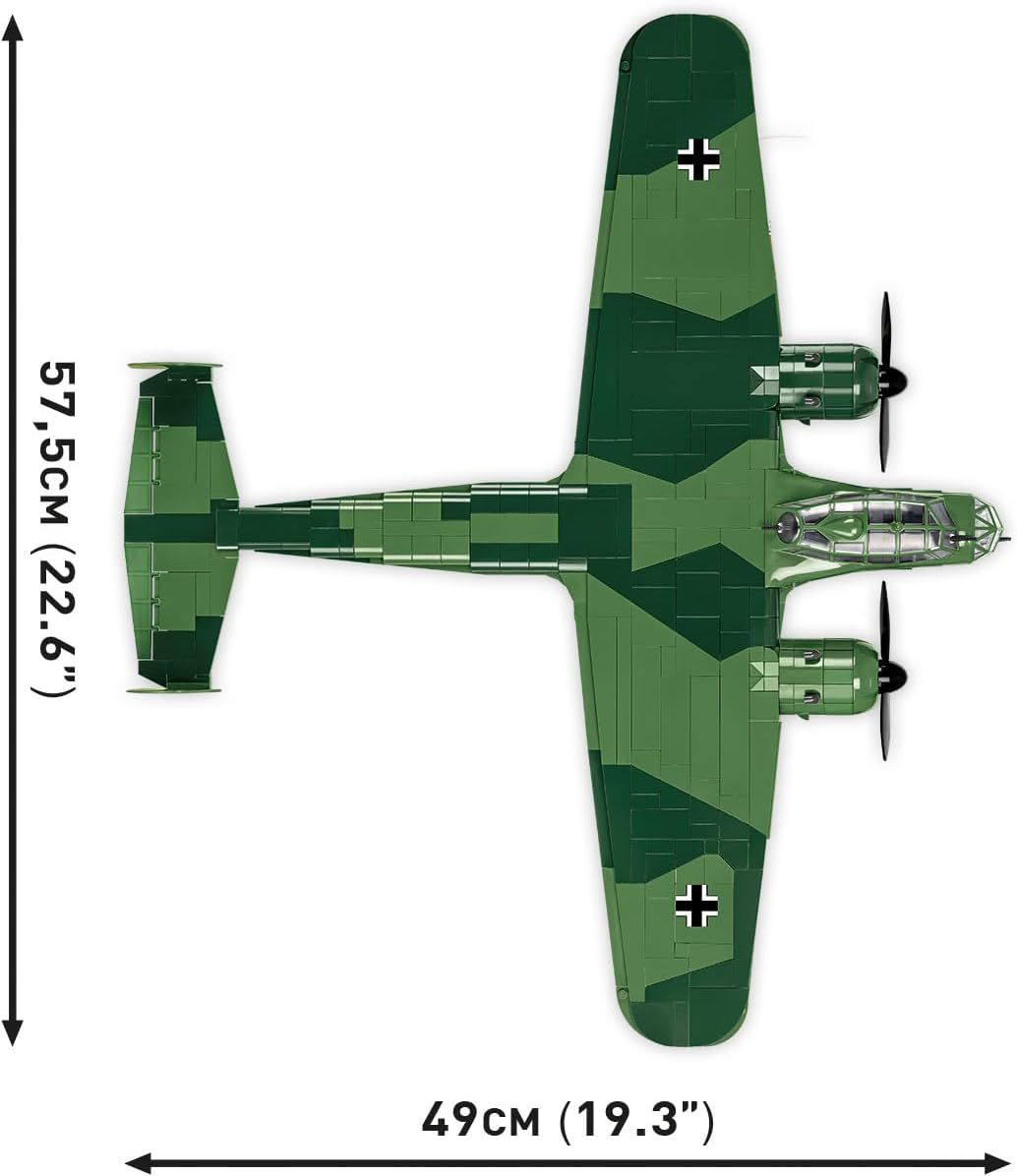 Cobi - World War II - Dornier DO17 1360 pcs (Not For Sale In Hungary) /Toys