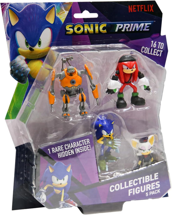 SONIC - Figure 5 pack blister 6,5 cm S1 Asst. (2040SON