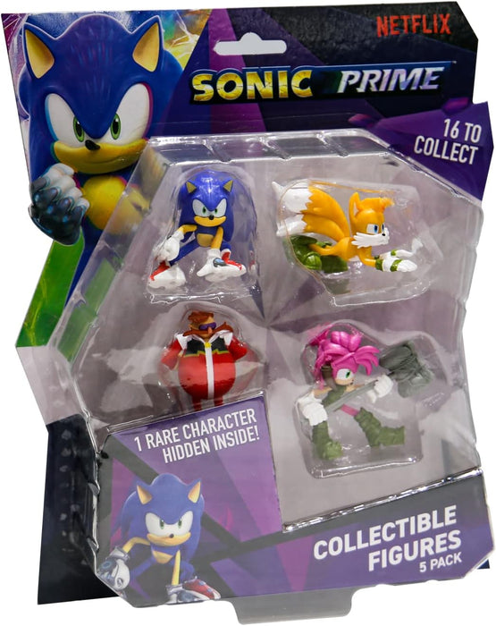 SONIC - Figure 5 pack blister 6,5 cm S1 Asst. (2040SON