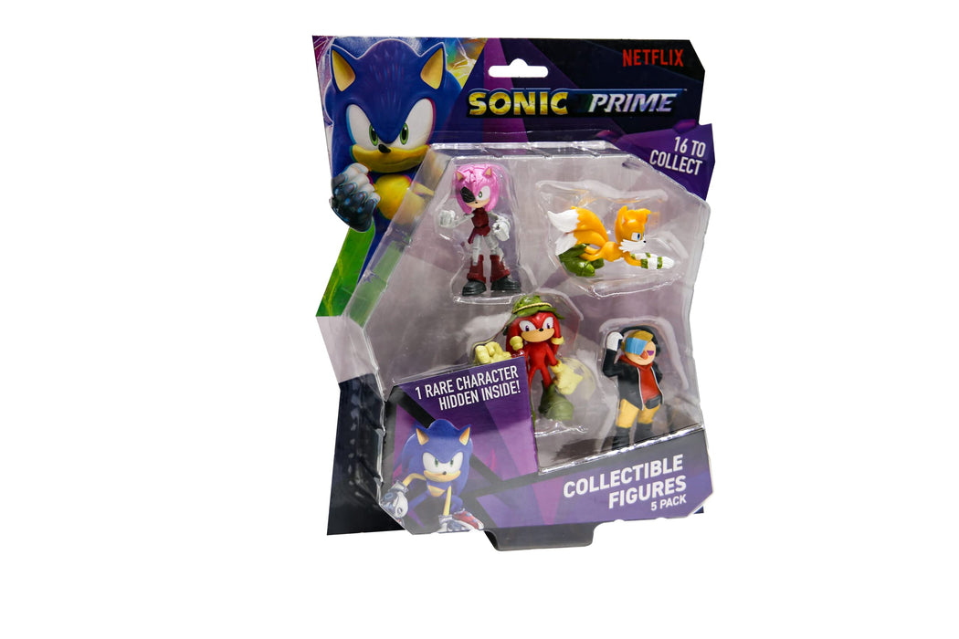 SONIC - Figure 5 pack blister 6,5 cm S1 Asst. (2040SON