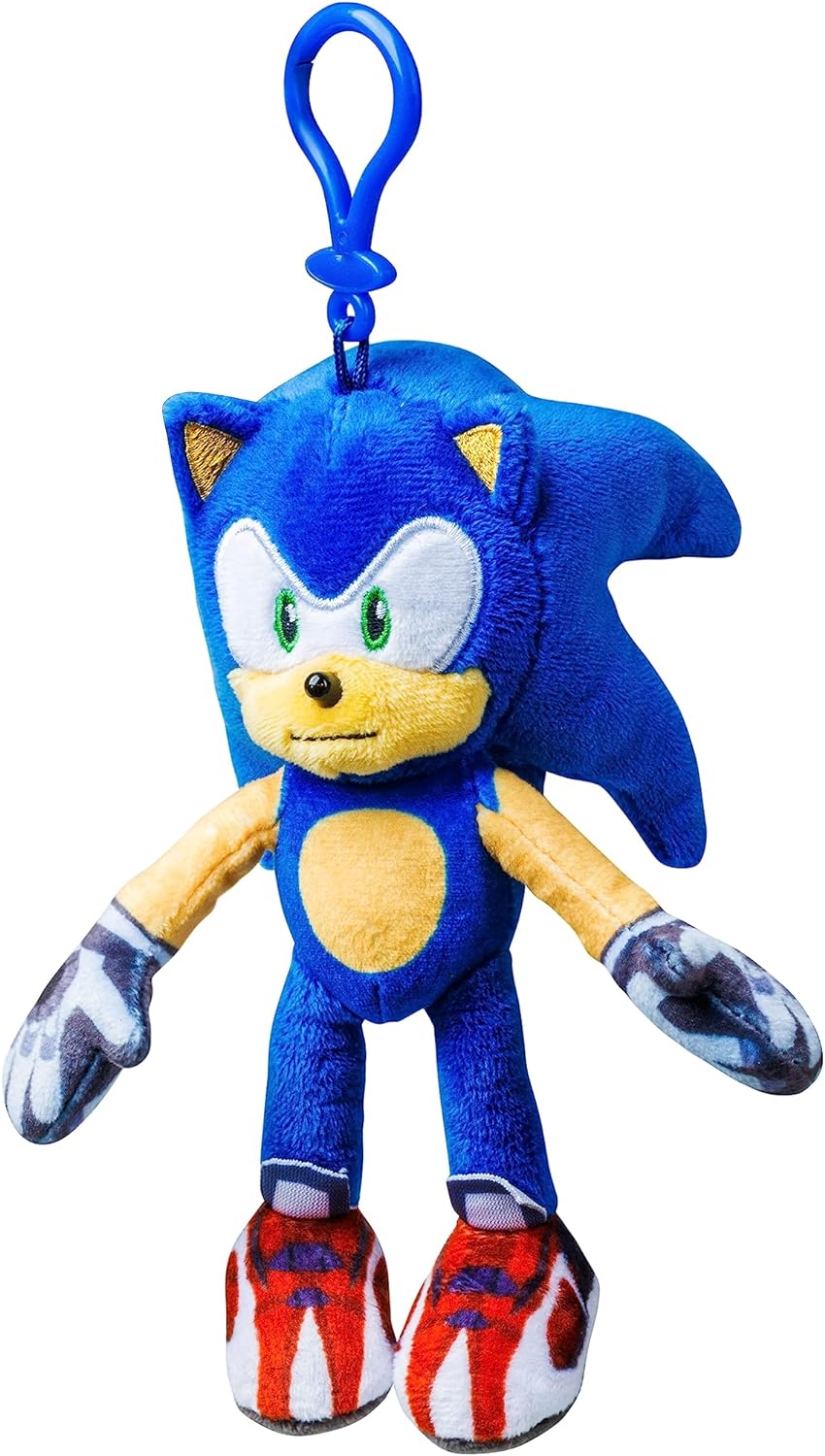 Sonic Clip on Plush Series 1, Randomly Selected