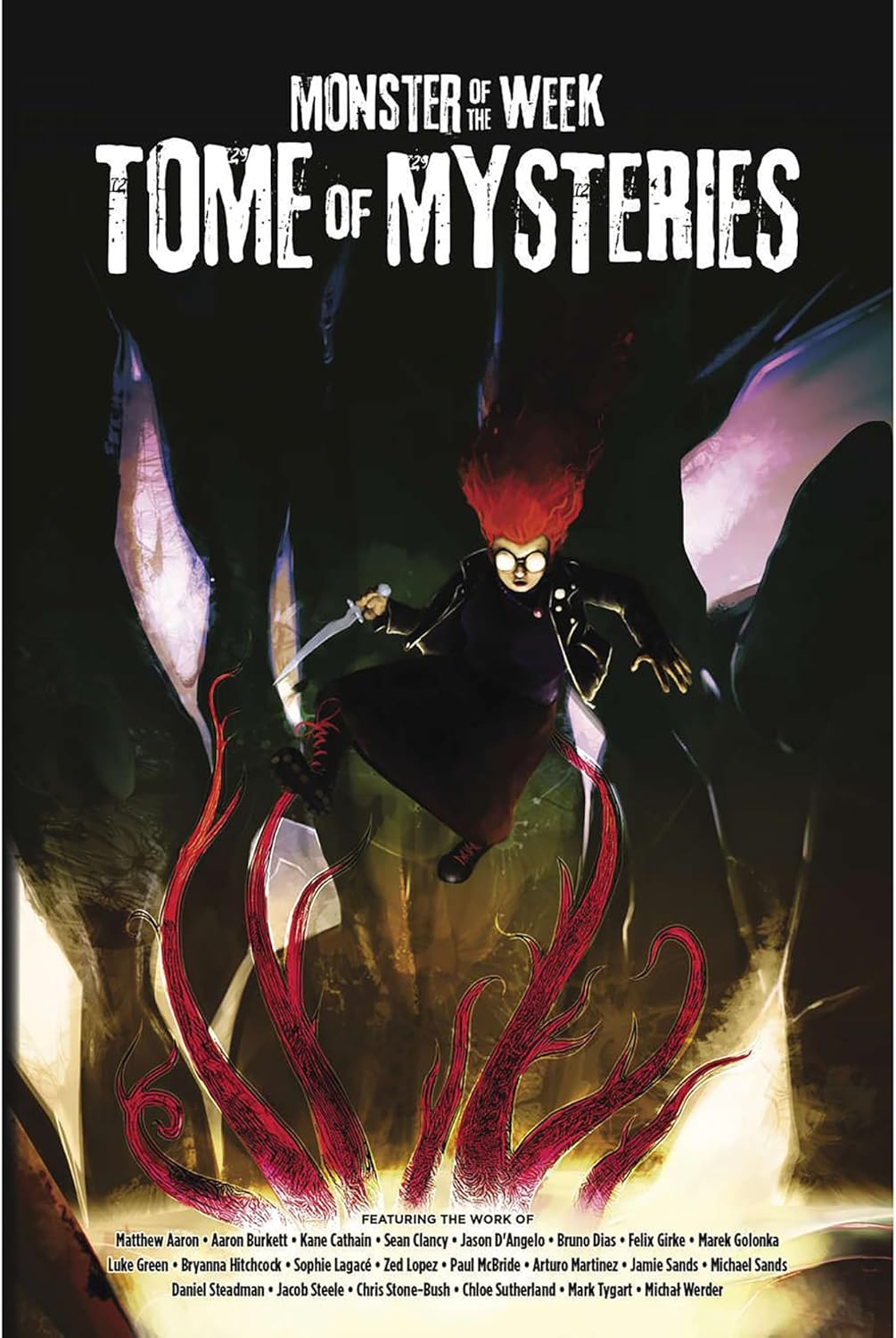 Evil Hat: Monster of The Week: Tome of Mysteries - Hardcover RPG Supplement Book, New Mysteries, Playbooks & Support, Tabletop Roleplaying Game