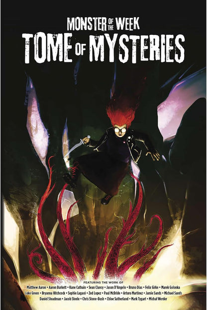 Evil Hat: Monster of The Week: Tome of Mysteries - Hardcover RPG Supplement Book, New Mysteries, Playbooks & Support, Tabletop Roleplaying Game