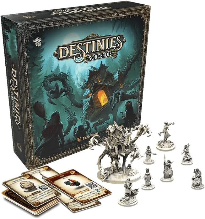 Lucky Duck Games | Destinies: Witchwood Expansion | Board Game | Ages 14+ | 1-3 Players | 90-150 Minutes Playing Time