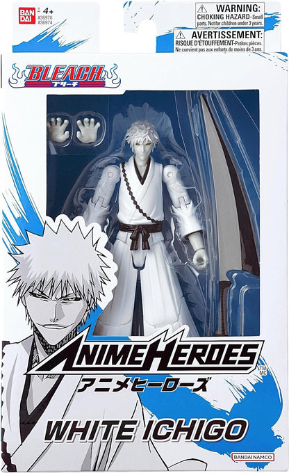 Bandai – Anime Heroes - Bleach - Action Figur 17 cm - White Ichigo - 36974