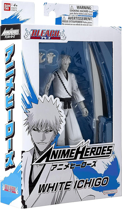 Bandai – Anime Heroes - Bleach - Action Figur 17 cm - White Ichigo - 36974