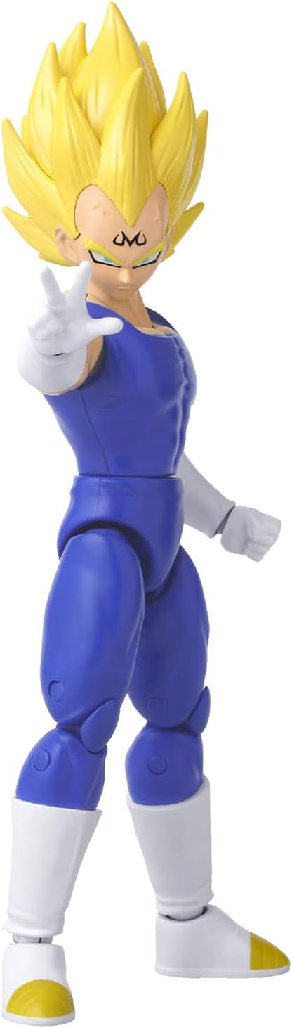 Dragon Ball Bandai Dragon Stars Figures Majin Vegeta Super Vegeta Action Figure | 17cm Articulated Figure | Bandai Dragon Stars Anime Figures Vegeta Toy | Anime Gifts And Anime Merch
