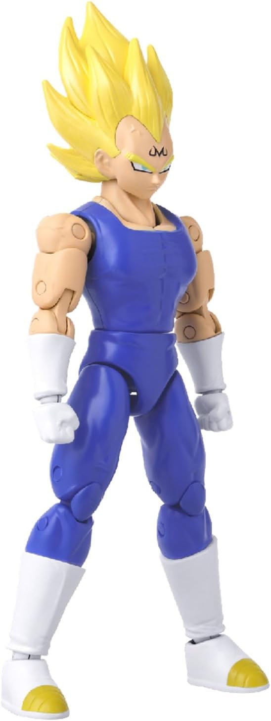 Dragon Ball Bandai Dragon Stars Figures Majin Vegeta Super Vegeta Action Figure | 17cm Articulated Figure | Bandai Dragon Stars Anime Figures Vegeta Toy | Anime Gifts And Anime Merch