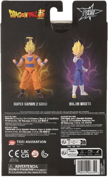 Dragon Ball Bandai Dragon Stars Figures Majin Vegeta Super Vegeta Action Figure | 17cm Articulated Figure | Bandai Dragon Stars Anime Figures Vegeta Toy | Anime Gifts And Anime Merch